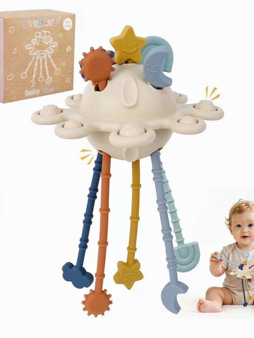 TYRY.HU Silicone Baby Sensory Montessori Toy